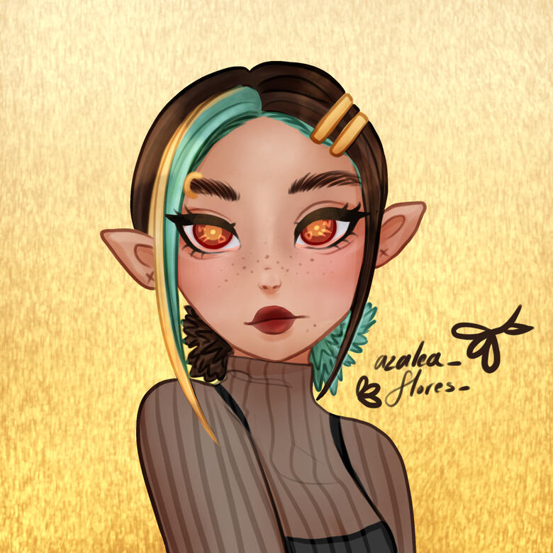 vexara as a half elf